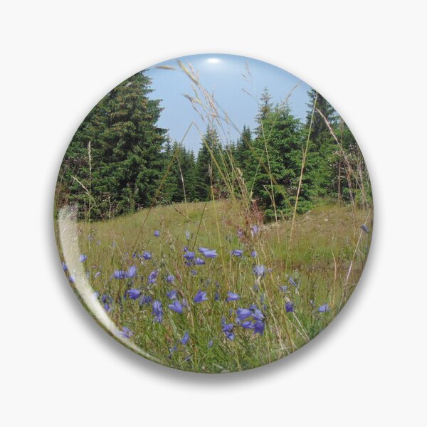 Item preview, Summer flowers on mountain meadow in Jizera Mountains, Poland designed and sold by lusiakotowska.