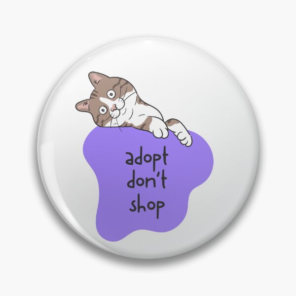 Item preview, "Kevin" Adopt Don't Shop Cat Rescue designed and sold by pepperspals.