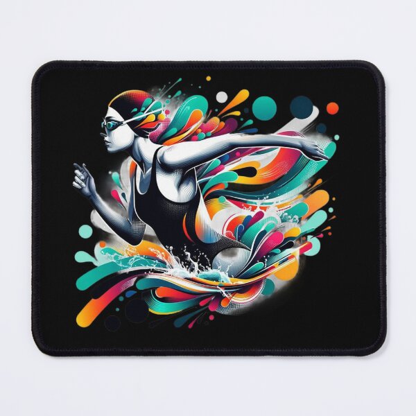 Item preview, Abstract Swim Dynamo designed and sold by Zwembad Vergelijker.