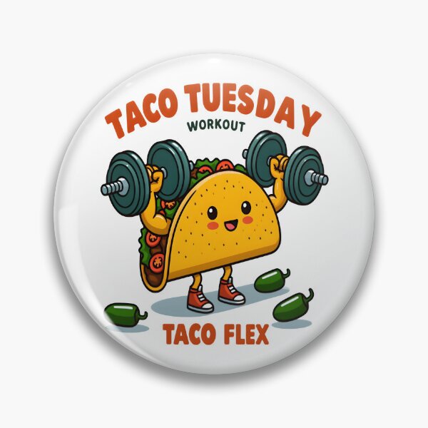 Item preview, Taco Tuesday Workout: Taco Flex designed and sold by AlphaTeez.