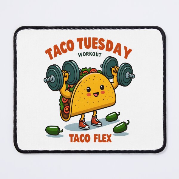 Item preview, Taco Tuesday Workout: Taco Flex designed and sold by AlphaTeez.