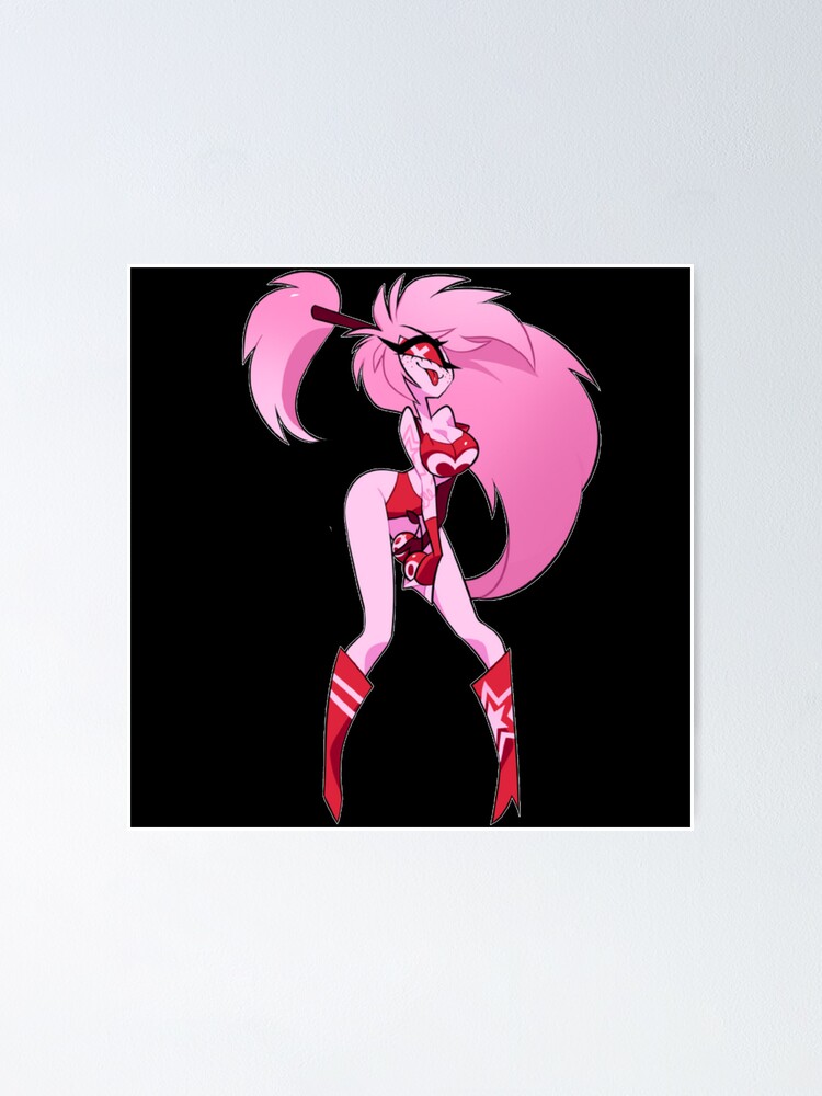 Cherri Bomb Valentine Standee Design - Hazbin Hotel