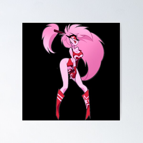 Cherri Bomb Valentine Standee Design - Hazbin Hotel