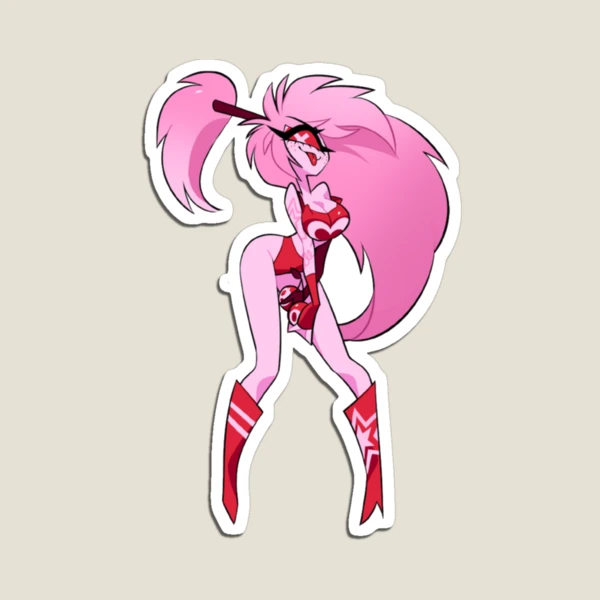 Cherri Bomb Valentine Standee Design - Hazbin Hotel