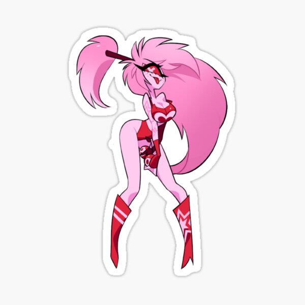Item preview, Cherri Bomb Valentine Standee Design - Hazbin Hotel designed and sold by Anime-Express.