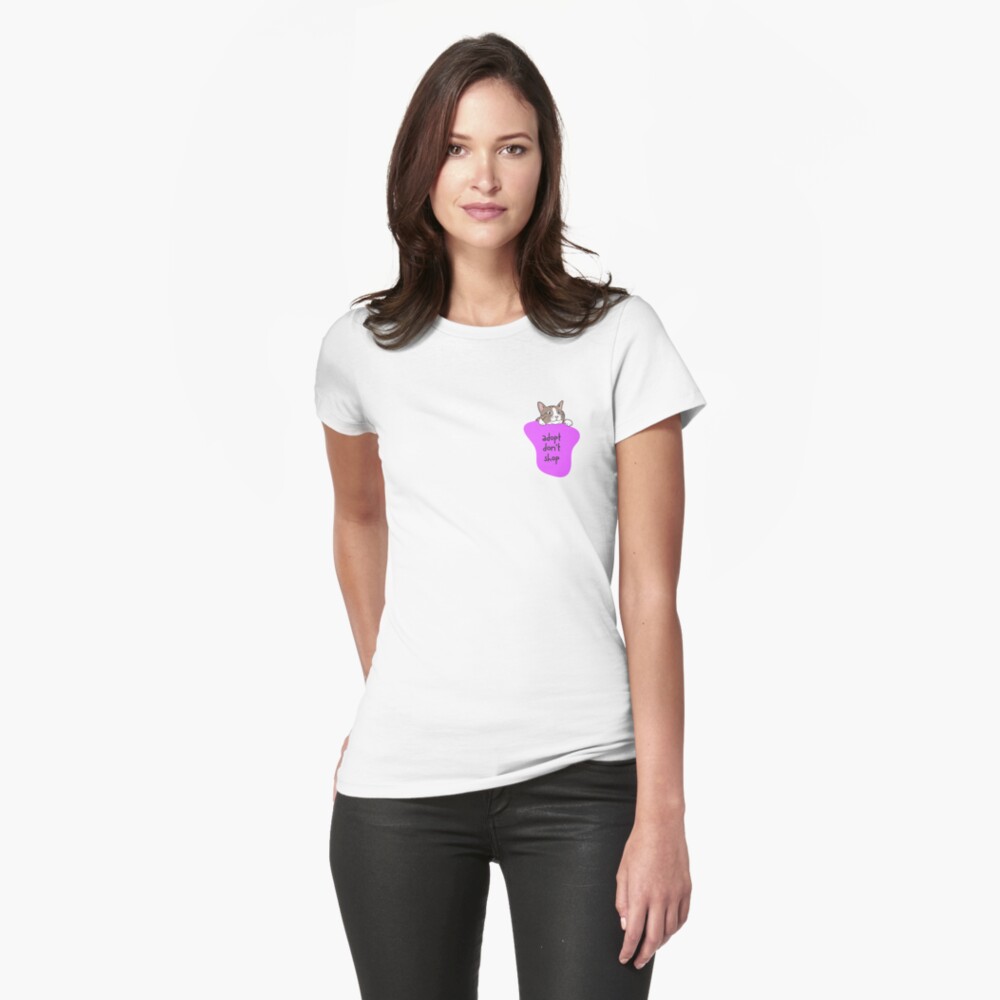 Item preview, Fitted T-Shirt designed and sold by pepperspals.