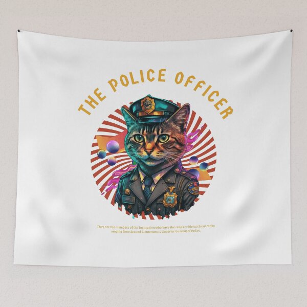 Item preview, The police officer designed and sold by PatronesKawai.