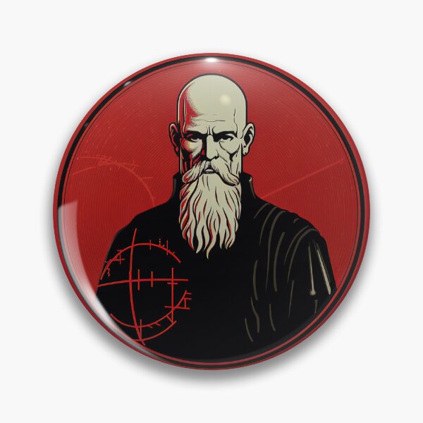 Item preview, Hippocrates | Red minimalism designed and sold by ComicsFactory.
