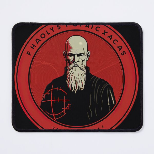 Item preview, Hippocrates | Red minimalism designed and sold by ComicsFactory.