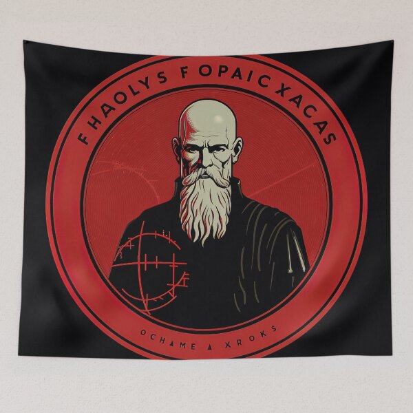Item preview, Hippocrates | Red minimalism designed and sold by ComicsFactory.