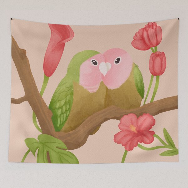 Item preview, Lovebirds designed and sold by Camila Royer.
