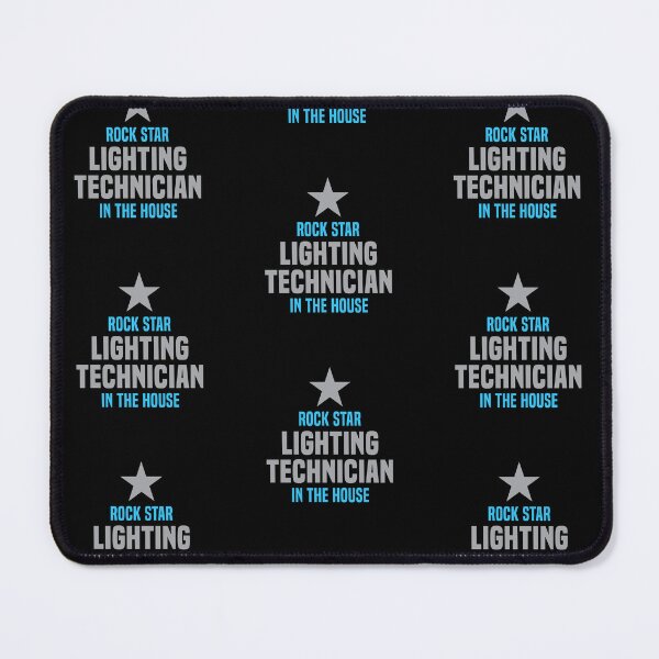 Item preview, Rock Star Lighting Technician in the House designed and sold by NermilioDesigns.