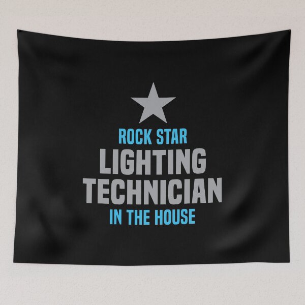 Item preview, Rock Star Lighting Technician in the House designed and sold by NermilioDesigns.