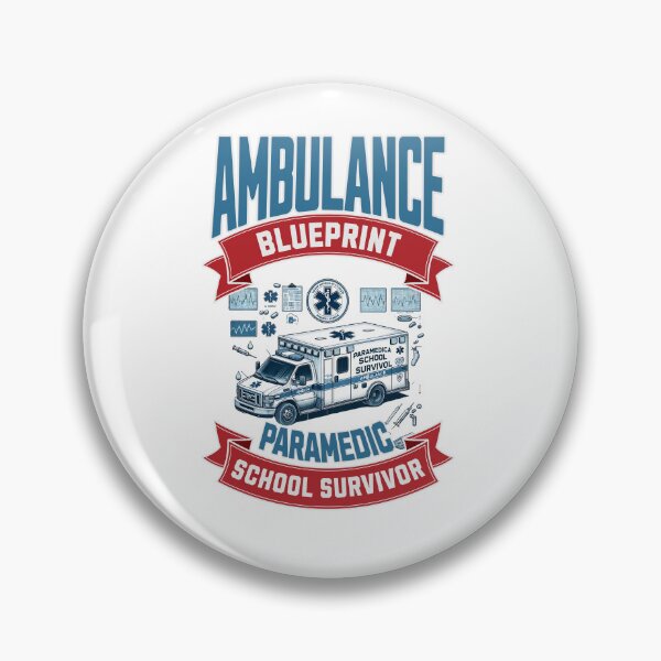 Item preview, Paramedic school survivor - Ambulance blueprint designed and sold by JansenGS.
