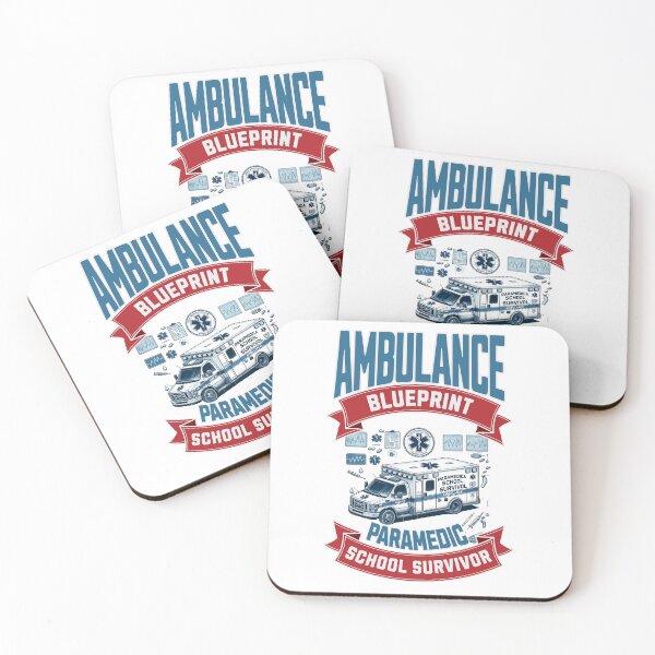 Item preview, Paramedic school survivor - Ambulance blueprint designed and sold by JansenGS.