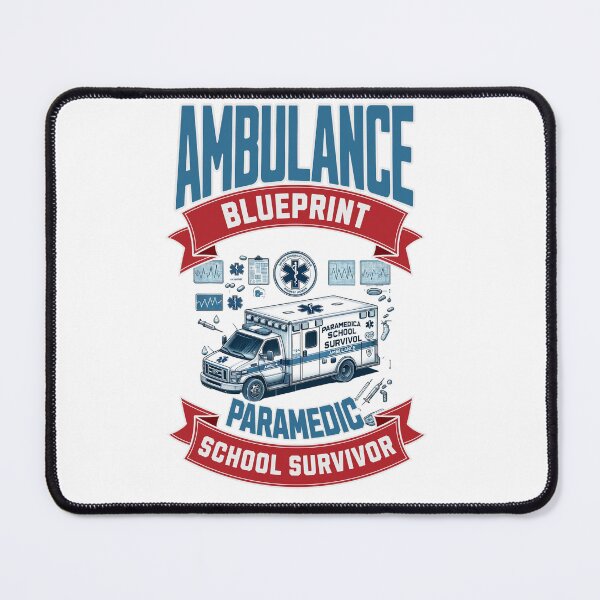 Item preview, Paramedic school survivor - Ambulance blueprint designed and sold by JansenGS.