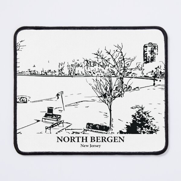 Item preview, North Bergen - New Jersey designed and sold by Lakeric Cityscapes.