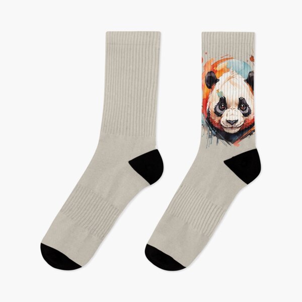 Item preview, Colorful Panda Drawing designed and sold by PolygonPinnacle.