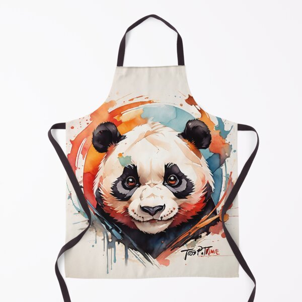 Item preview, Colorful Panda Drawing designed and sold by PolygonPinnacle.