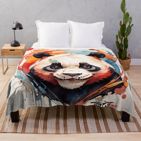 Item preview, Colorful Panda Drawing designed and sold by PolygonPinnacle.
