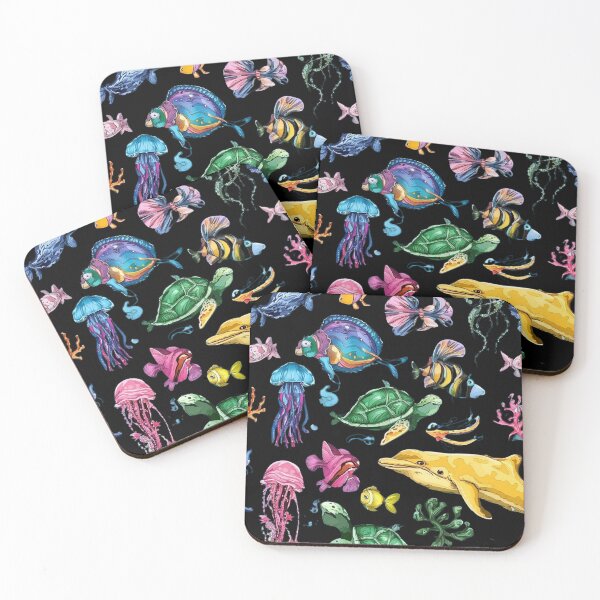 Item preview, Seascape Symphony: Vibrant Sea Creatures Designs designed and sold by DunuStore.