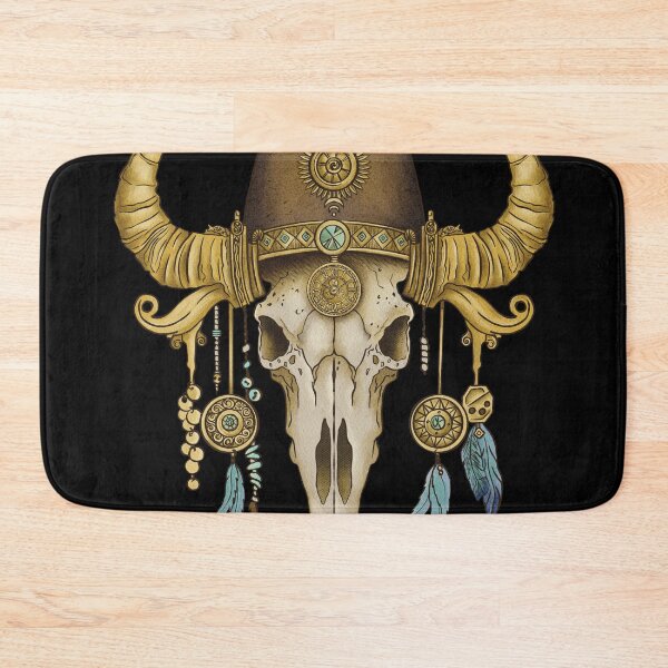 Item preview, Buffalo skull wild west designed and sold by AngeMNunez.