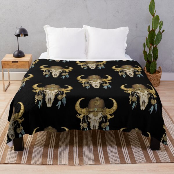 Item preview, Buffalo skull wild west designed and sold by AngeMNunez.