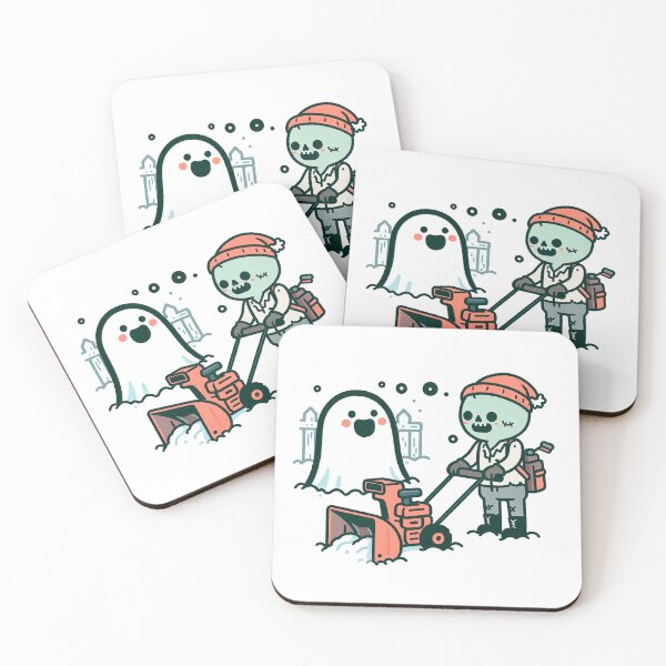 Item preview, Snow Blower Fantasy with Ghost and Zombie designed and sold by zzz888.