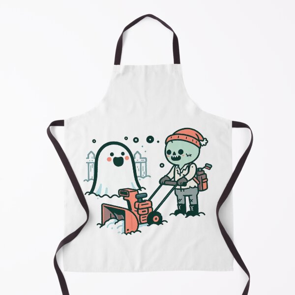 Item preview, Snow Blower Fantasy with Ghost and Zombie designed and sold by zzz888.