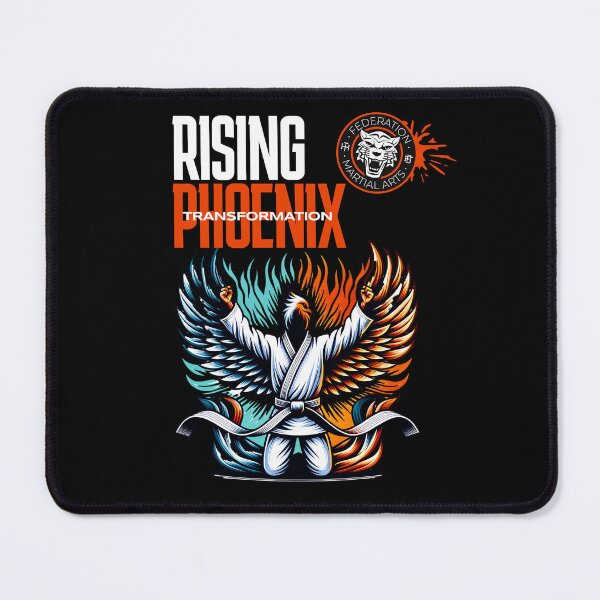 Item preview, A Black Belt Is A White Belt That Never Gave Up - Rising phoenix transformation designed and sold by JansenGS.