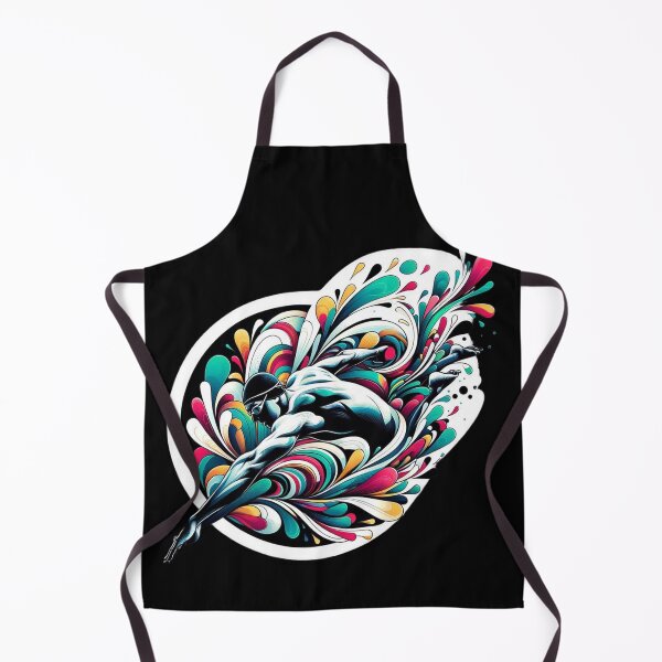 Item preview, Swimmer's Color Burst designed and sold by Zwembad Vergelijker.