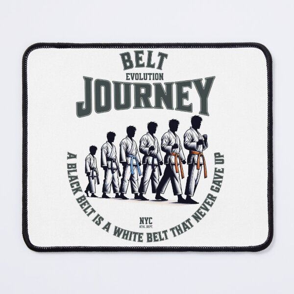 Item preview, A Black Belt Is A White Belt That Never Gave Up - Rising phoenix transformation designed and sold by JansenGS.