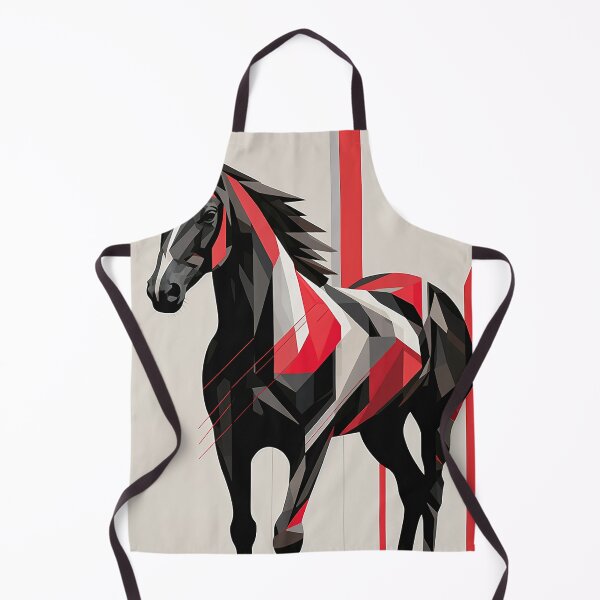 Item preview, Horse | Red minimalism designed and sold by ComicsFactory.