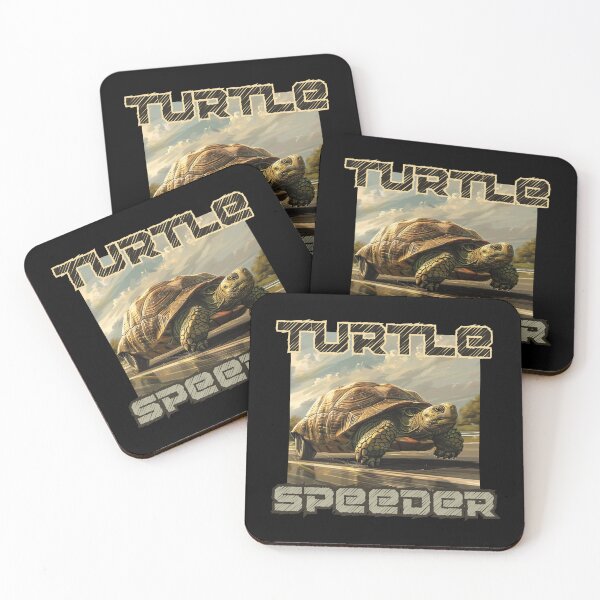 Item preview, Adorable Slow Car Turtle on the Highway Shirt Design designed and sold by zax454.