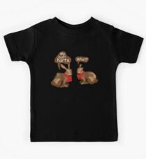 Mein Hintern tut weh. Was? Ostersonntag Kinder T-Shirt