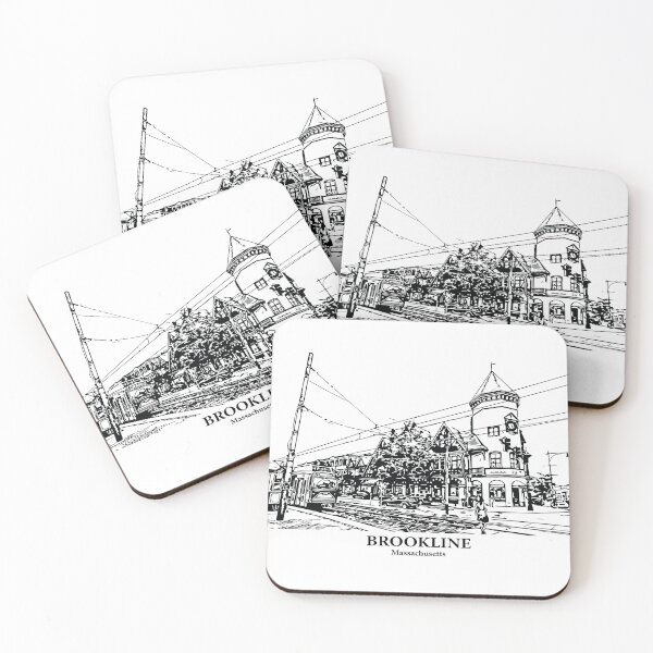 Item preview, Brookline - Massachusetts designed and sold by Lakeric Cityscapes.