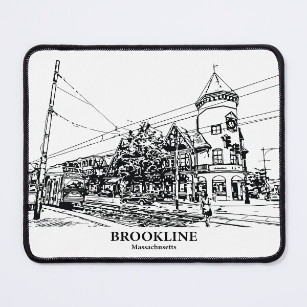 Item preview, Brookline - Massachusetts designed and sold by Lakeric Cityscapes.