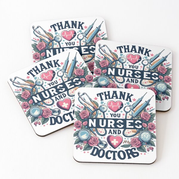 Item preview, thank you nurses and doctors  designed and sold by TshirtTalkYou.