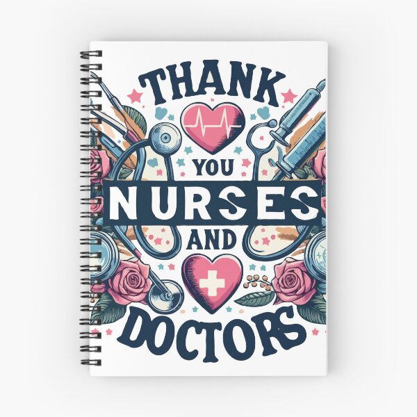 Item preview, thank you nurses and doctors  designed and sold by TshirtTalkYou.