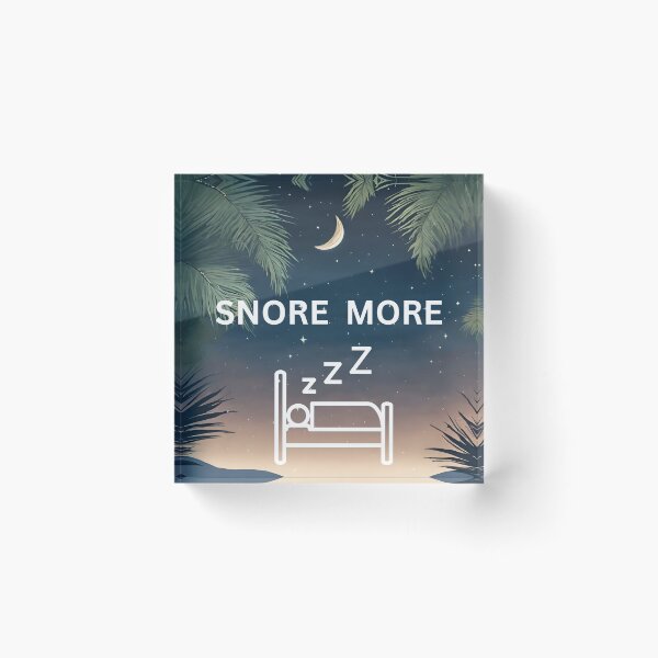 Item preview, snore more designed and sold by seahorse crossing.