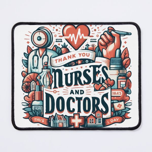 Item preview, thanks for doctors and nurses designed and sold by TshirtTalkYou.