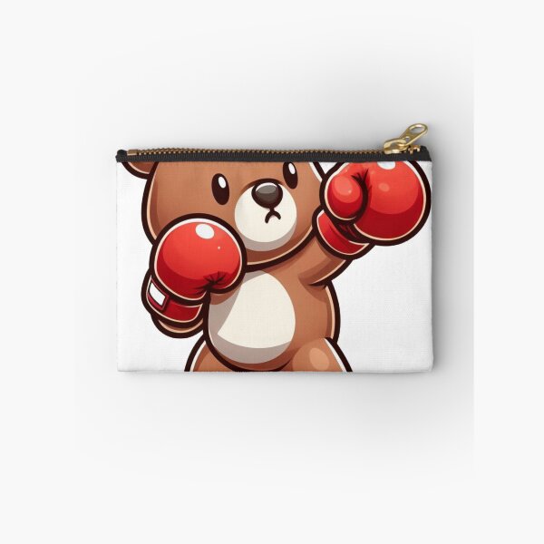 Item preview, Cute Boxing Bear Red Gloves  designed and sold by Martial-Art-23.