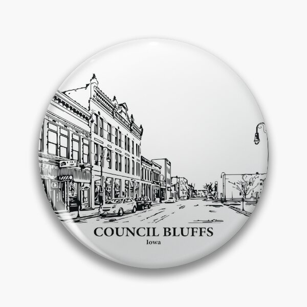 Artikelvorschau, Council Bluffs – Iowa entworfen und verkauft von Lakeric.