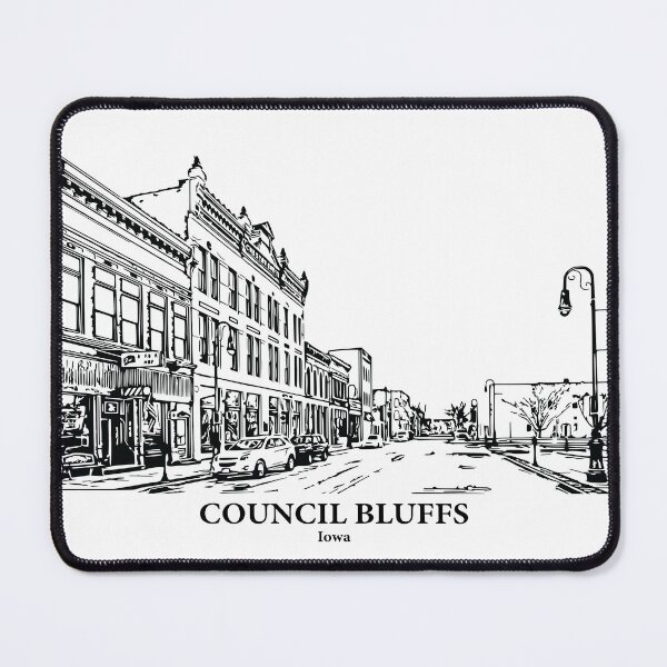 Item preview, Council Bluffs - Iowa designed and sold by Lakeric Cityscapes.