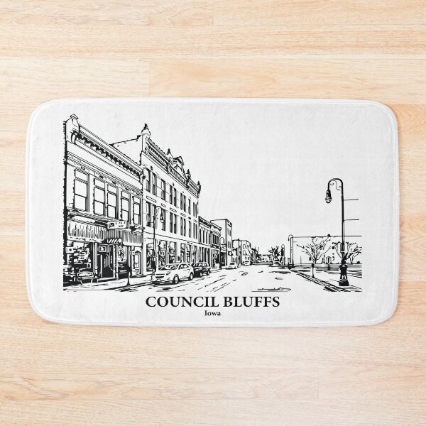 Item preview, Council Bluffs - Iowa designed and sold by Lakeric Cityscapes.