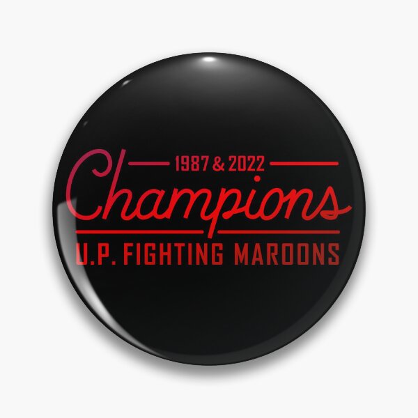 Item preview, UP Fighting Maroons, 1987 and 2022 UAAP Basketball Champions designed and sold by pineconebutter.