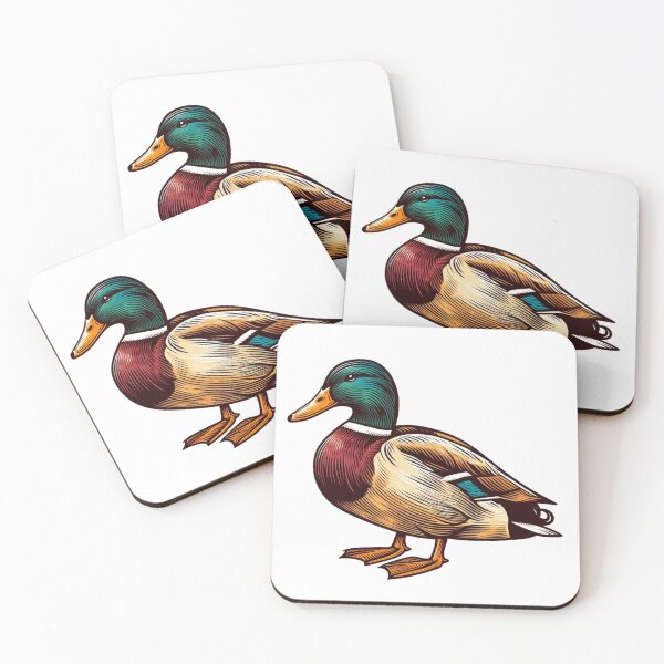 Item preview, Mallard Duck cartoon designed and sold by Roberto Almeida.