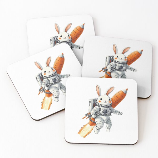 Item preview, Whimsy Rabbit Carrot Spacecraft Explorer designed and sold by omerfdln34.