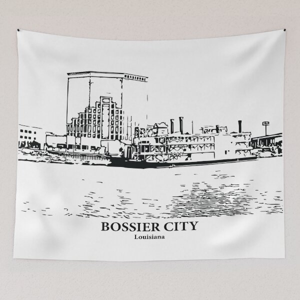 Item preview, Bossier City - Louisiana designed and sold by Lakeric Cityscapes.