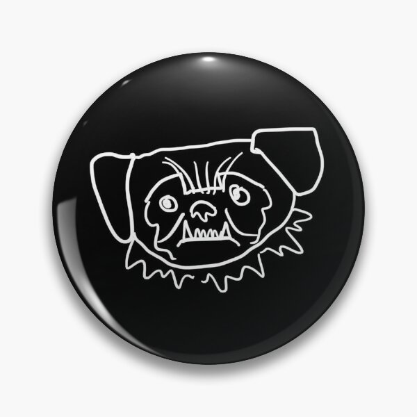 Item preview, cocoa, the pug designed and sold by VagueDoodles.